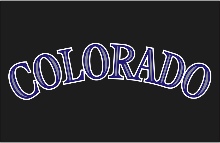 Colorado Rockies 2005-2016 Jersey Logo fabric transfer
